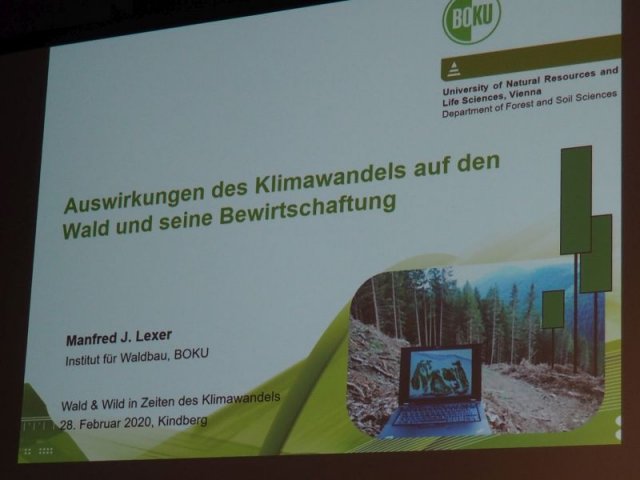 Seminar Klimawandel in der Jagd